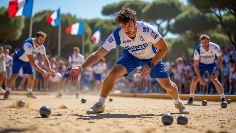 Saintes : une équipe de sport boules se hisse au championnat de France