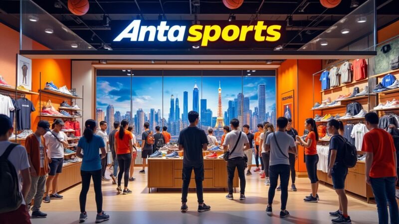 Anta Sports : Une croissance remarquable du chiffre d’affaires alimentée par la passion croissante pour le sport en Chine