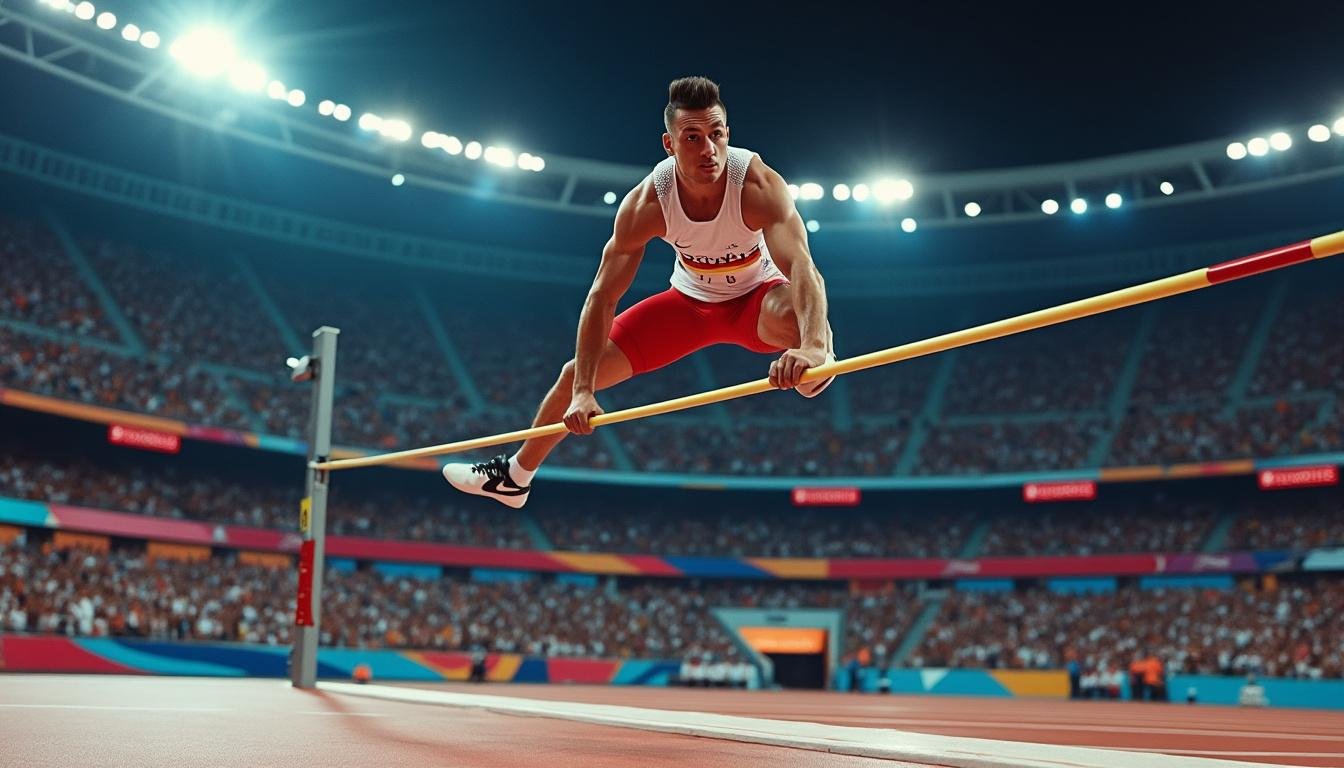 armand duplantis inscrit un 13e record du monde en saut à la perche avec un saut spectaculaire à 6,29 mètres, confirmant sa domination sur la discipline et repoussant encore les limites de l’athlétisme.