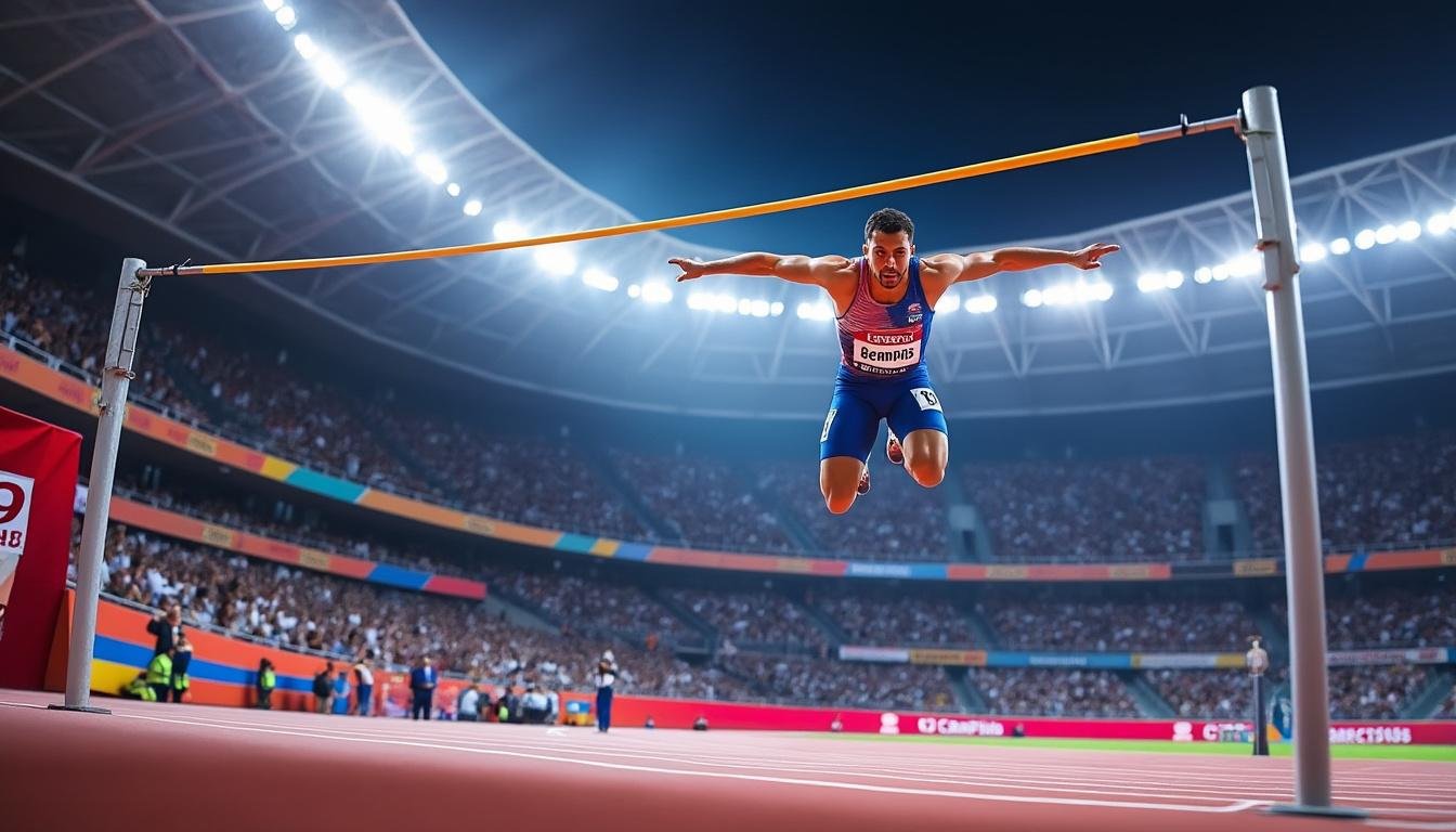 armand duplantis établit un nouveau record du monde au saut à la perche en franchissant 6,29 mètres, signant ainsi son 13ᵉ titre mondial et repoussant encore les limites de la discipline.