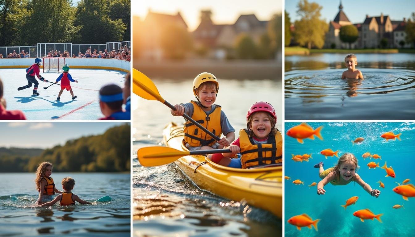explorez des activités sportives passionnantes en famille à cholet ! découvrez le kayak, le hockey sur glace et la plongée. amusement et aventures garanties pour tous les âges !