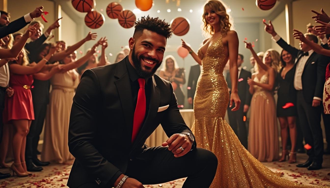 Les fiançailles de Travis Kelce et Taylor Swift : une romance qui électrise le monde du sport, du football américain à la NBA en passant par le tennis avec Swiatek