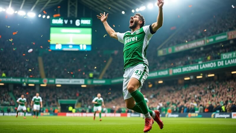 Ligue 2 : l’ASSE inflige une nette défaite à Rodez et s’empare de la première place