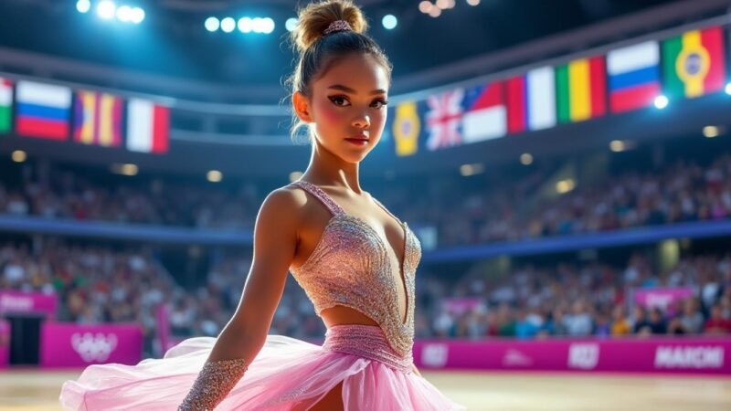Louka Mallet rêve d’atteindre les sommets du twirling bâton lors des championnats mondiaux à Turin