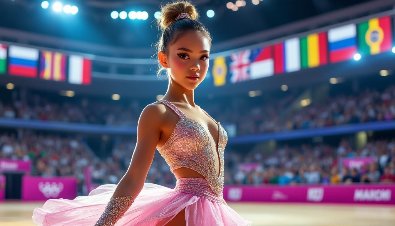 Louka Mallet rêve d’atteindre les sommets du twirling bâton lors des championnats mondiaux à Turin