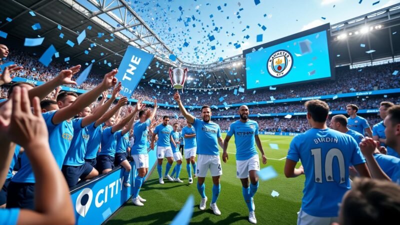 Manchester City vise un nouveau trophée en début de saison de Premier League
