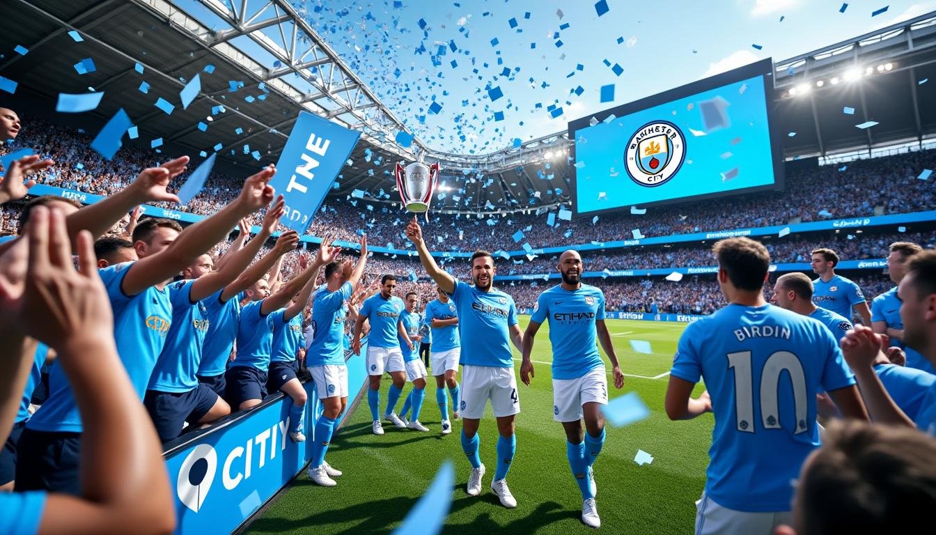 Manchester City vise un nouveau trophée en début de saison de Premier League