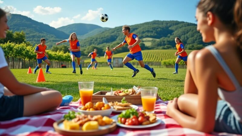 Revivez un week-end sportif en Vaucluse : derniers matchs de préparation et moments de détente