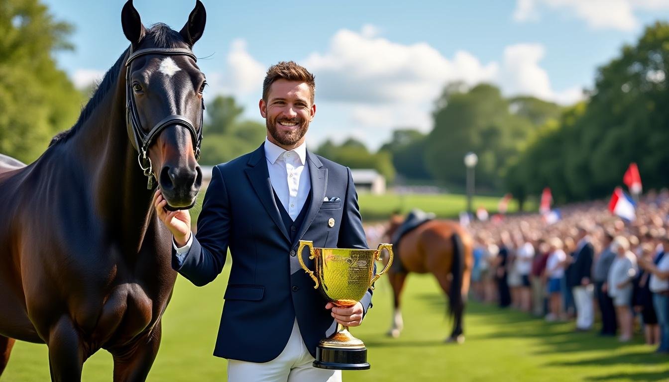 Sébastien Cavaillon triomphe au Haras du Pin et se prépare pour une revanche aux JO 2024