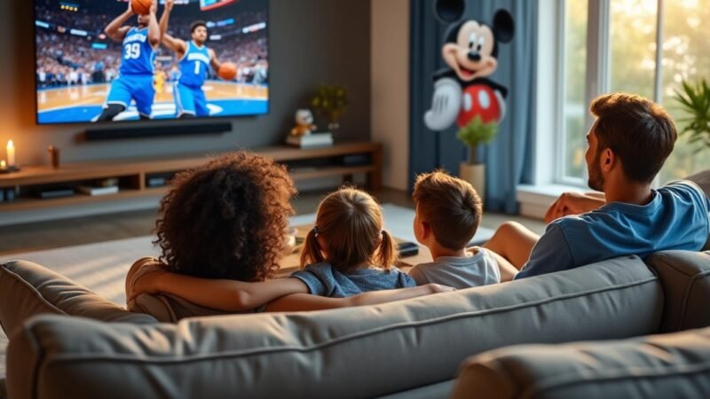 Stimulé par le succès du streaming, Disney mise sur la diffusion d’événements sportifs en direct