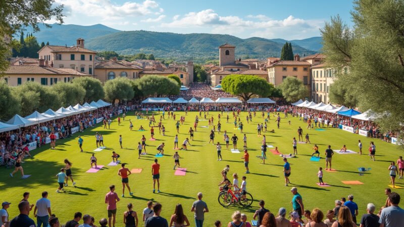 À Aix-en-Provence, le Val de l’Arc accueille le Salon des sports : un événement qui révèle que la moitié des habitants s’adonnent à une activité sportive !