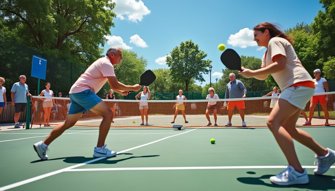 découvrez le pickleball à la roche-sur-yon, un sport de raquette tendance et accessible à tous ! initiez-vous à cette discipline ludique et profitez d'une nouvelle expérience sportive conviviale et dynamique.