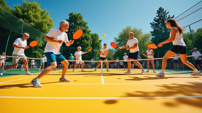La Roche-sur-Yon : Initiez-vous au pickleball, le sport de raquette qui fait sensation !
