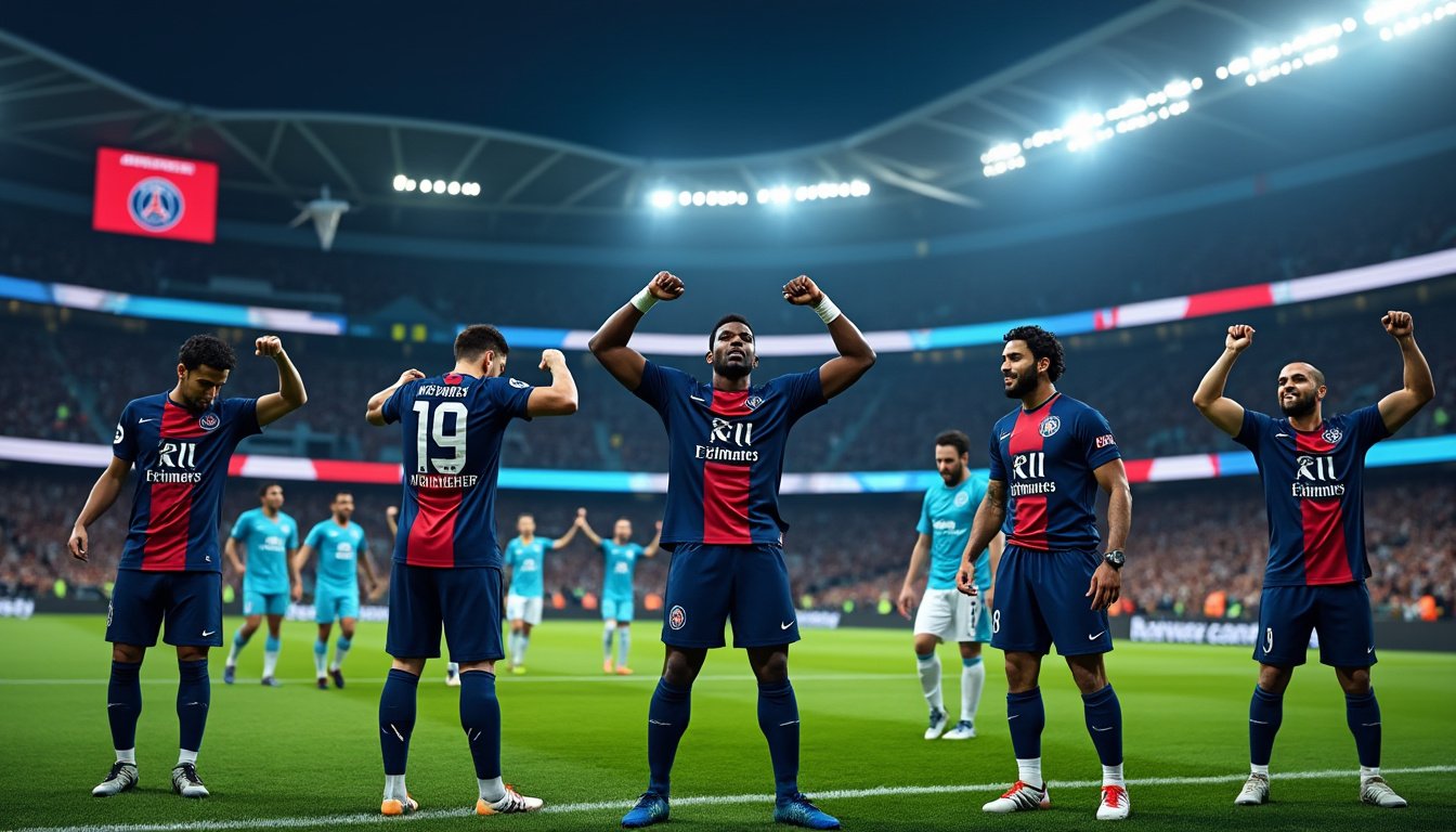 le paris saint-germain subit une défaite historique face à l’olympique de marseille, mettant fin à 14 années de suprématie dans le classique du football français.