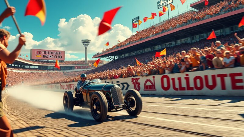 Le Patrimoine Sportif de Toulouse : L’Essor du Stade et des Courses Automobiles à l’Époque Éblouissante