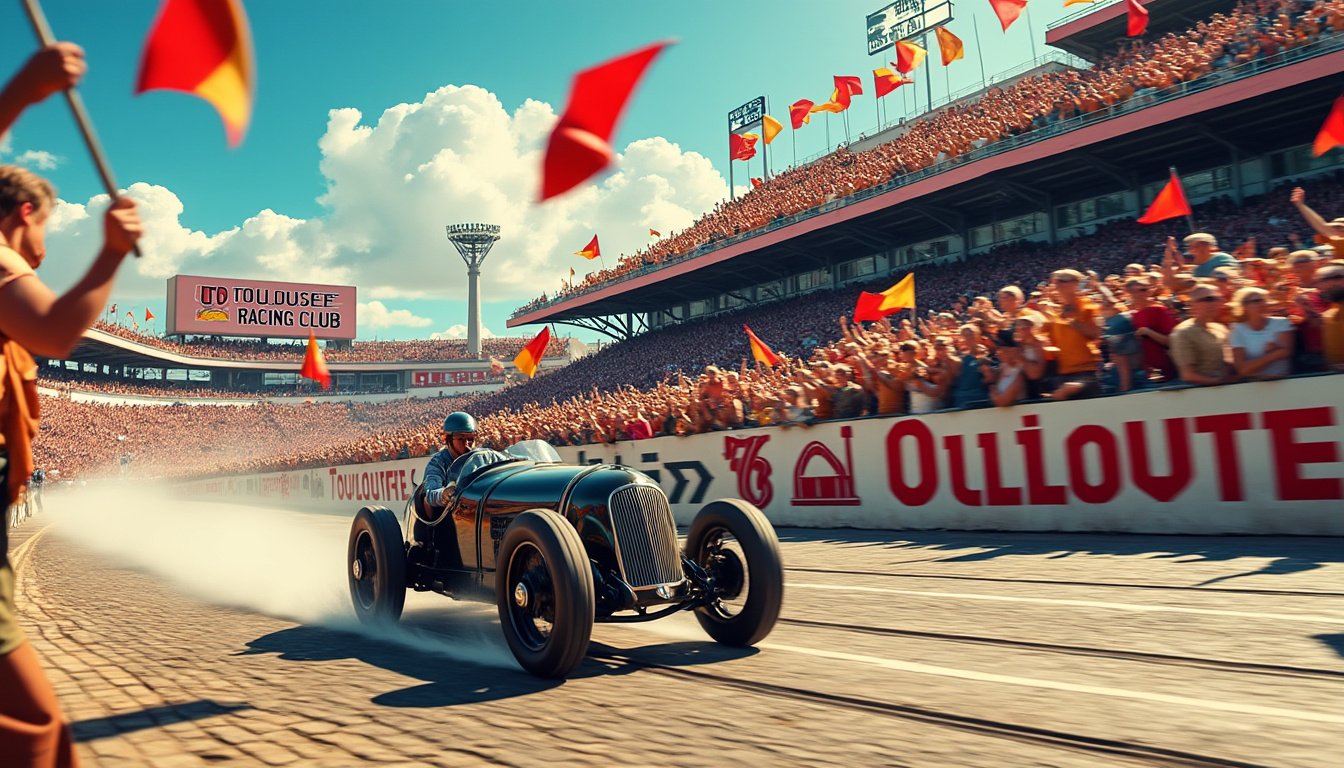 Le Patrimoine Sportif de Toulouse : L’Essor du Stade et des Courses Automobiles à l’Époque Éblouissante