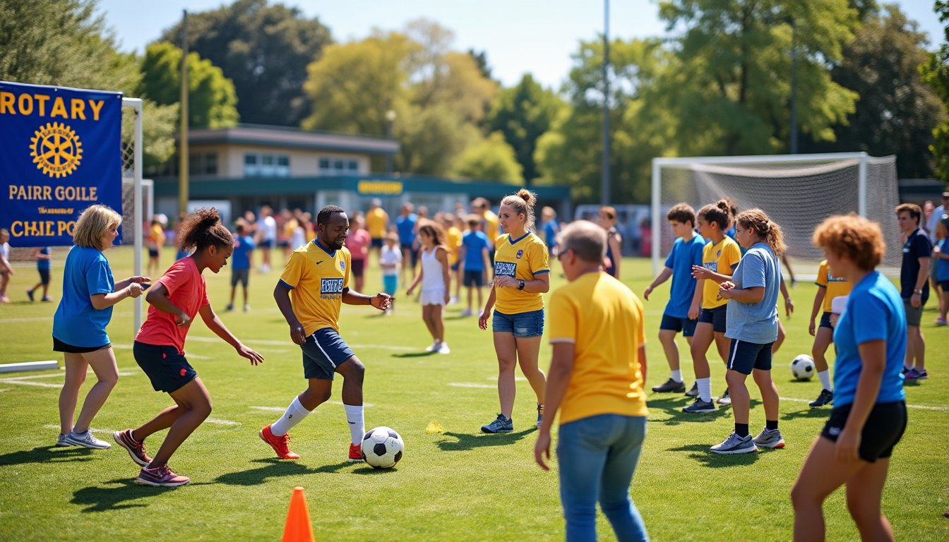 découvrez comment le rotary club et les inner wheels unissent sport et solidarité pour soutenir des causes humanitaires et organiser des actions impactantes en faveur de la communauté.