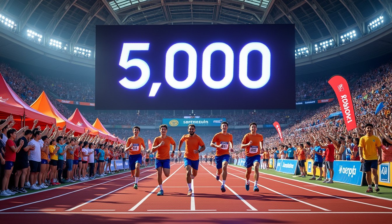 découvrez les coulisses de la première fête du sport du 14 septembre à travers 5 chiffres marquants : 5 000 événements organisés, 6 parrains impliqués, des animations variées et un 100 mètres incontournable. une immersion au cœur d'un événement sportif exceptionnel à ne pas manquer !