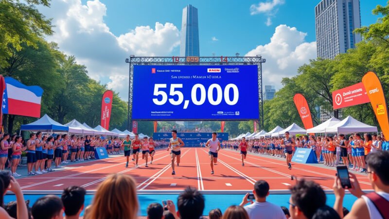 Les coulisses de la première Fête du Sport du 14 septembre : 5 chiffres clés à retenir, de 5 000 événements à un 100 m, en passant par 6 parrains