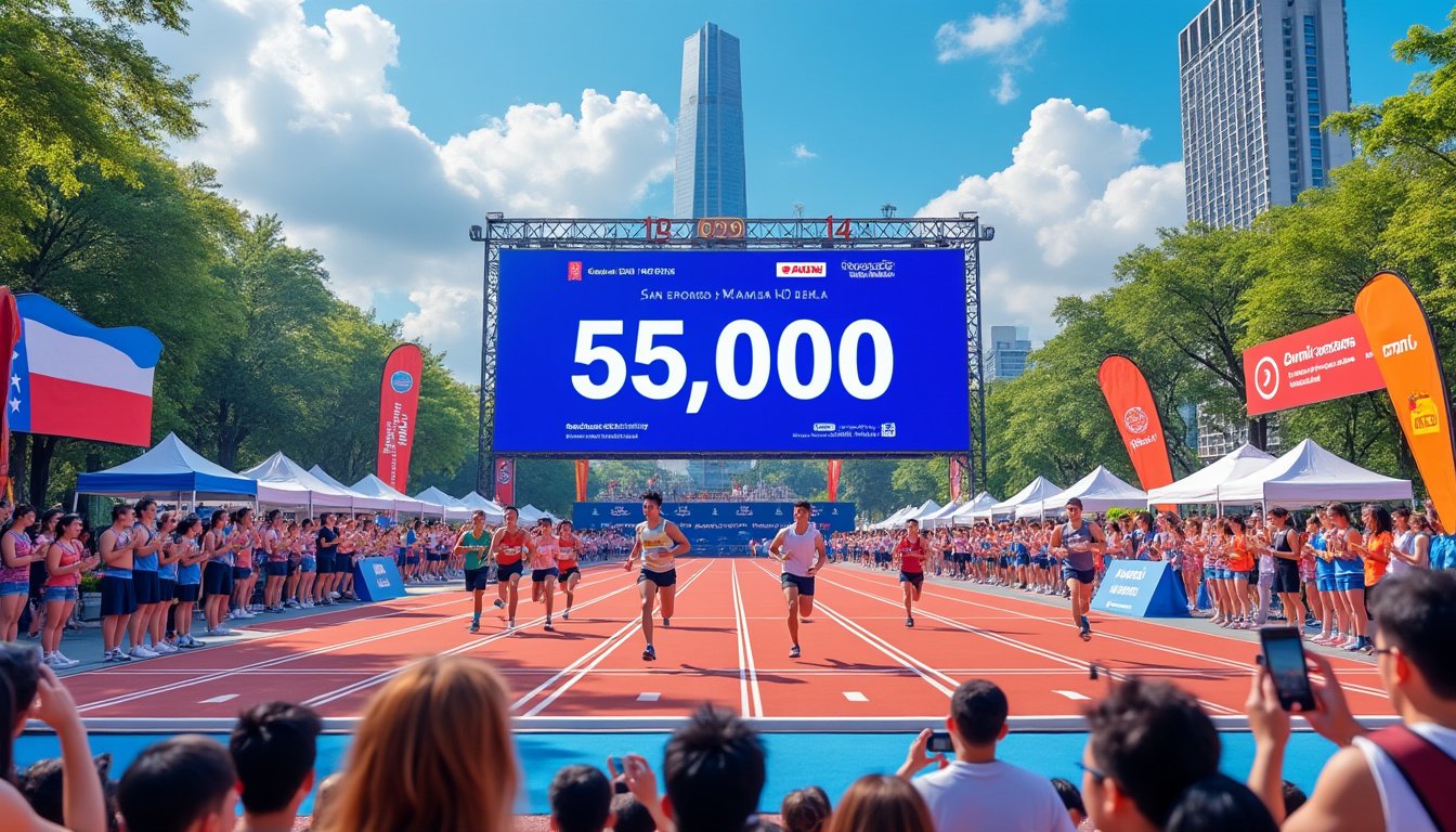 Les coulisses de la première Fête du Sport du 14 septembre : 5 chiffres clés à retenir, de 5 000 événements à un 100 m, en passant par 6 parrains