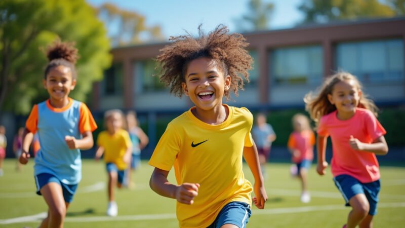 Les élèves gardois plongent dans l’activité physique : 30 minutes de sport quotidien avec la semaine Scola