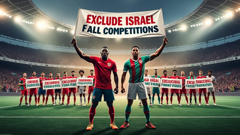 Paul Pogba, Hakim Ziyech et 48 autres figures du sport appellent l’UEFA à exclure Israël de toutes les compétitions