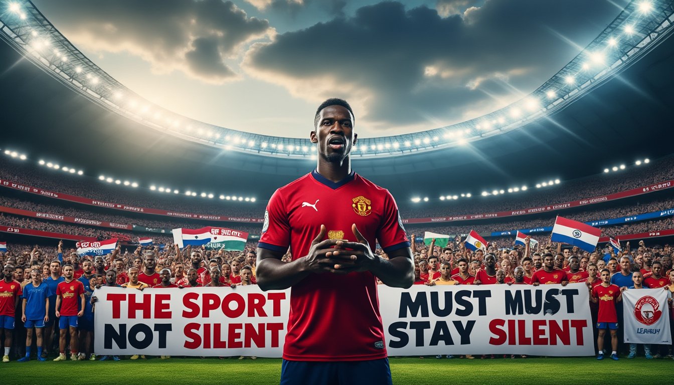 paul pogba et une cinquantaine d'athlètes adressent une lettre à l'uefa pour demander l'exclusion d'israël des compétitions européennes, soulignant que le sport ne doit pas rester silencieux face aux injustices actuelles.