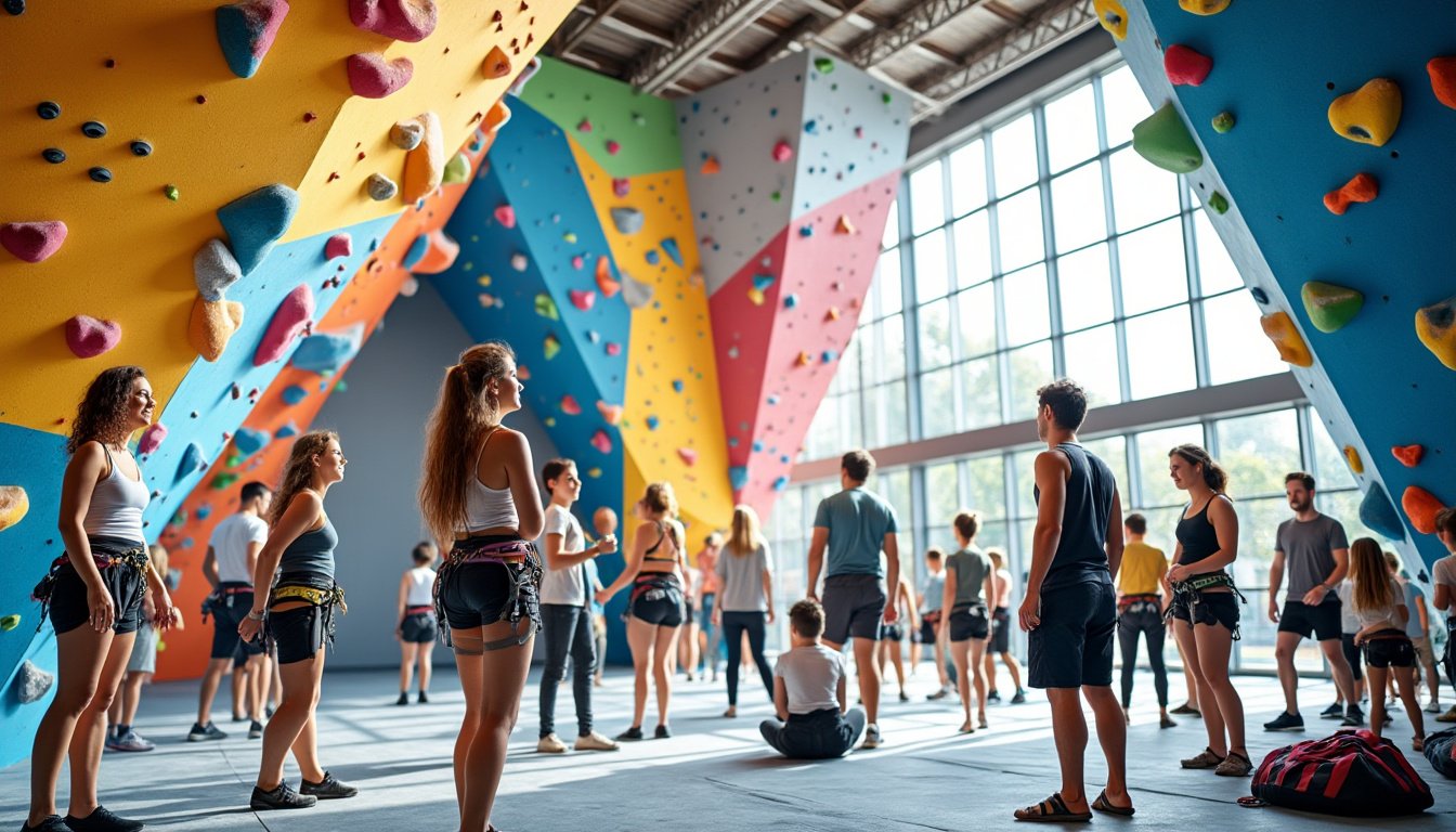 découvrez l'escalade à rennes avec des séances d'initiation à seulement 5 euros ! une occasion idéale pour tous de s'essayer à ce sport passionnant et accessible, dans une ambiance conviviale.