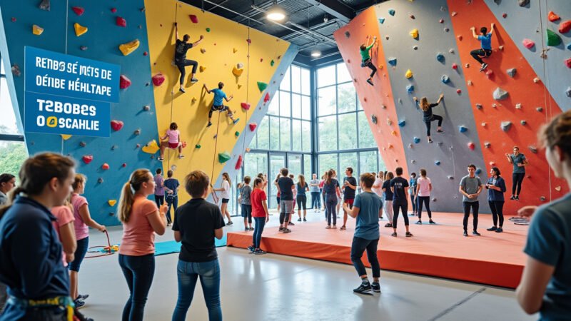 Rennes se met à la hauteur : séances d’escalade à seulement 5 euros pour s’initier à ce sport passionnant