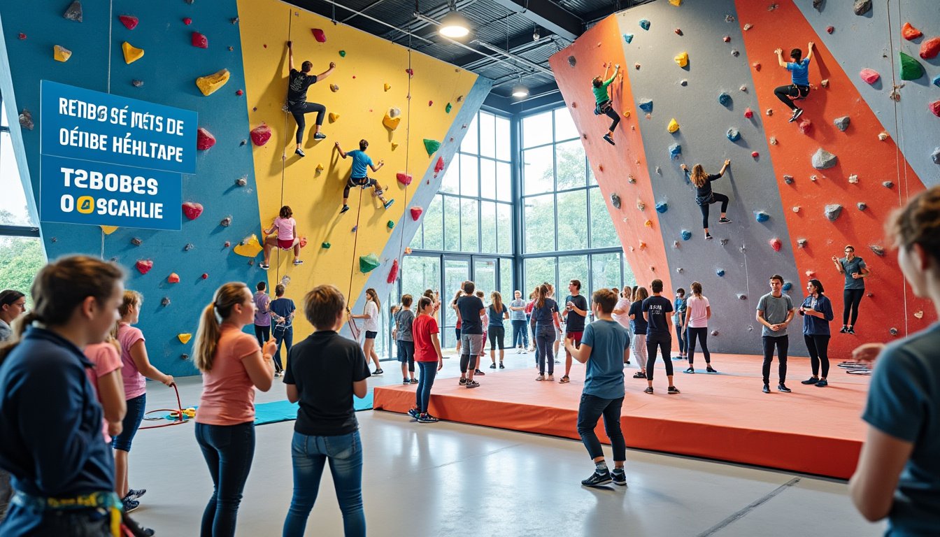 Rennes se met à la hauteur : séances d’escalade à seulement 5 euros pour s’initier à ce sport passionnant