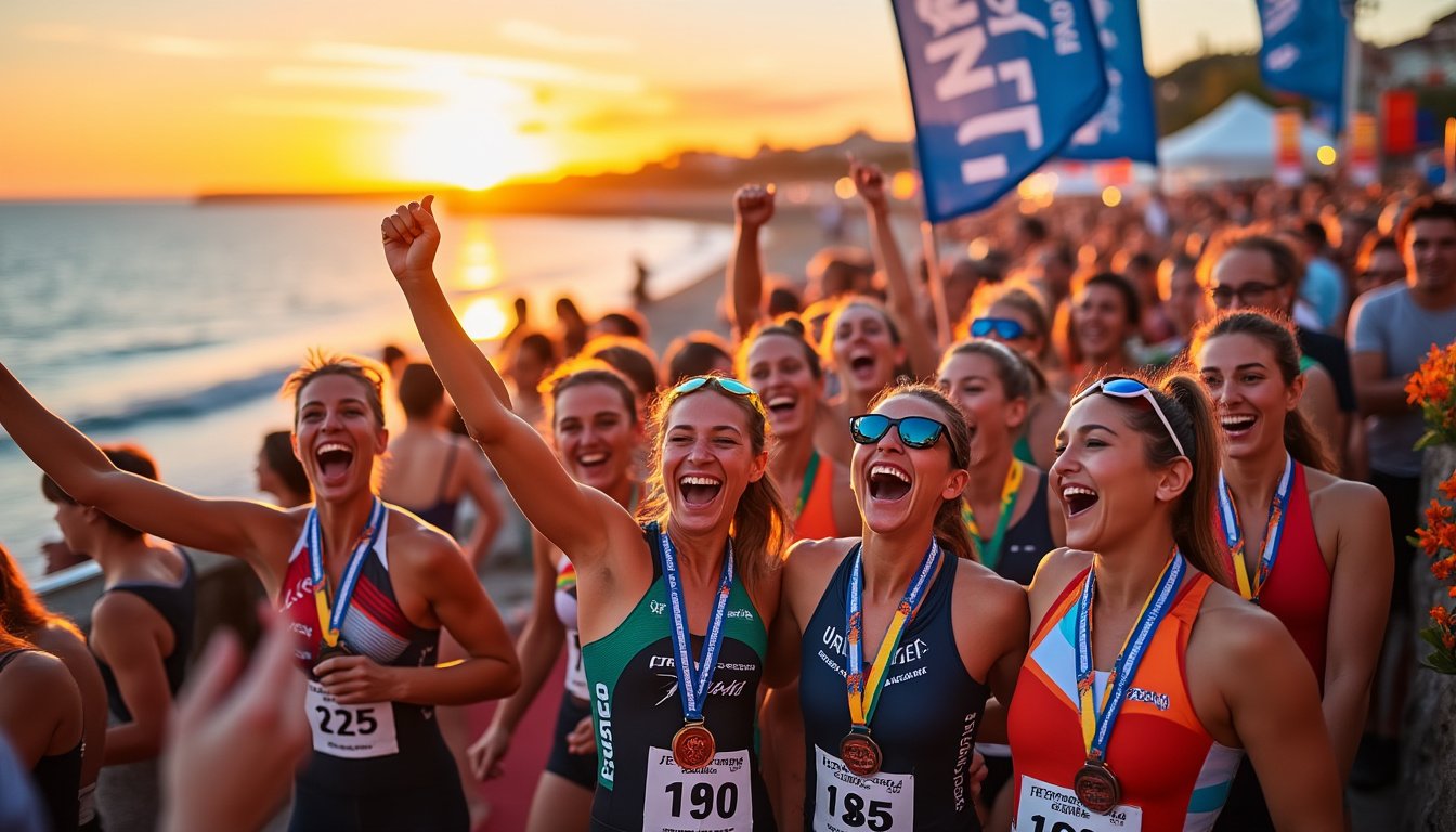 participez à la soirée exceptionnelle du triathlon de la baule dédiée aux athlètes féminines du best triathlon nazairien : célébration, échanges inspirants et ambiance conviviale au cœur du sport et de la performance.