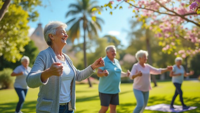 Un concept novateur de bien-être par le sport dédié aux seniors