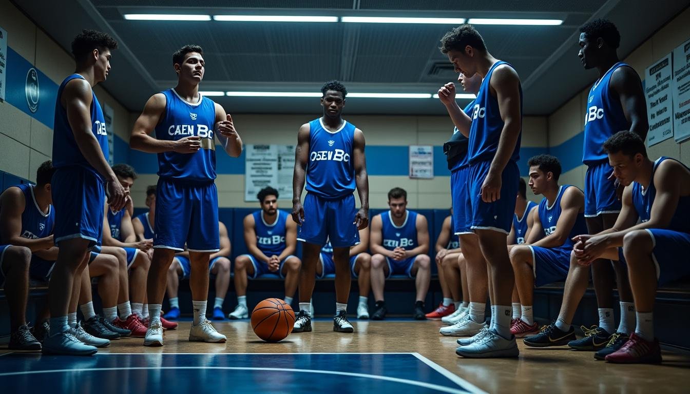 avant d’affronter pau, le caen bc se prépare sous pression. un léger manque de confiance crée nervosité et tension chez les joueurs, déterminés à se ressaisir lors de ce match crucial de basket.