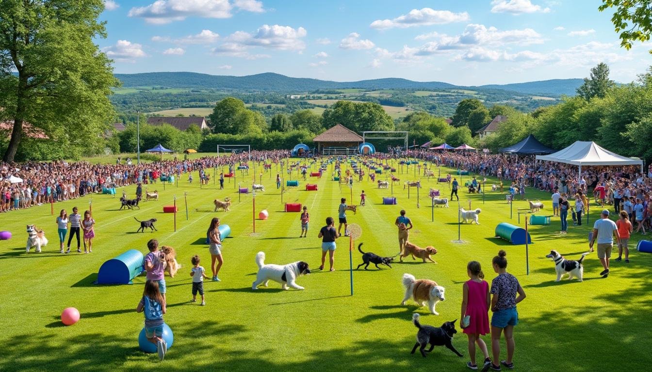découvrez ce week-end à saint-maixant une ambiance festive lors de la grande célébration sportive organisée sur les terrains du club d'éducation canine : démonstrations, concours et passion autour de nos compagnons à quatre pattes !
