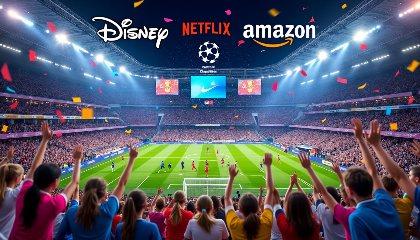 disney fait son entrée dans le domaine du sport en diffusant la ligue des champions féminine de football, aux côtés de netflix et amazon. découvrez comment la plateforme enrichit son offre et intensifie la concurrence en streaming sportif.