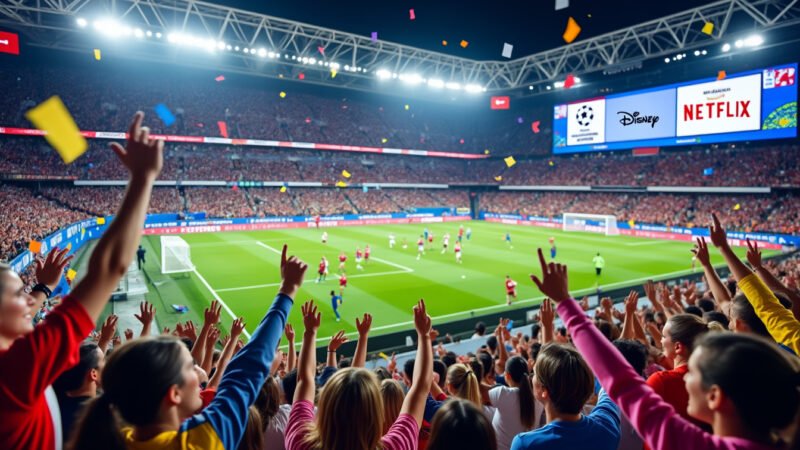 Disney entre dans l’arène sportive avec la diffusion de la Ligue des champions féminine de football, rejoignant ainsi Netflix et Amazon.