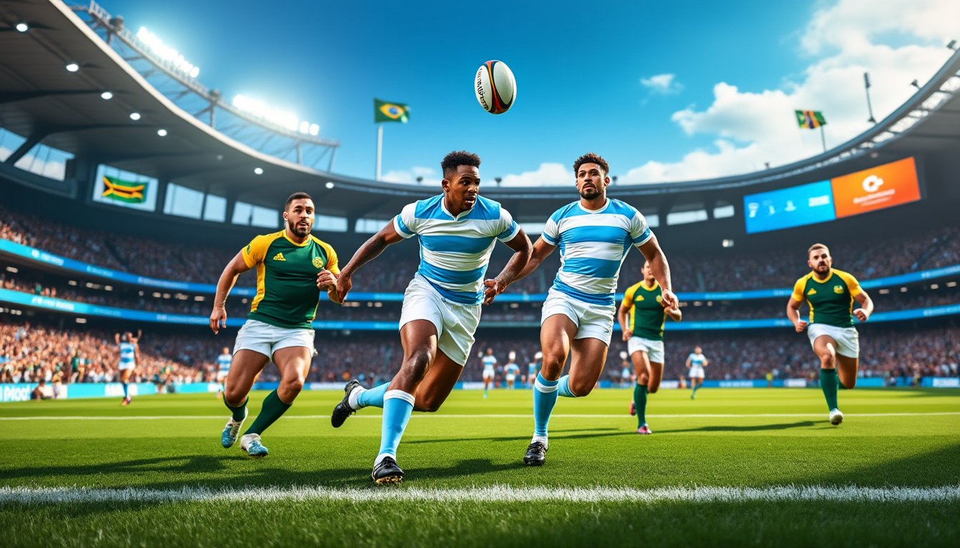 suivez en direct le match décisif entre l'argentine et l'afrique du sud pour le rugby championship : résultats, actions clés et temps forts en temps réel.