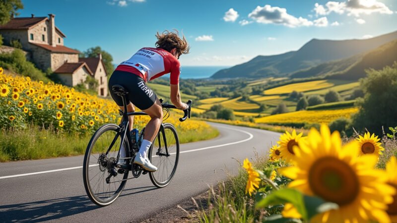 Gabriel Gouessant (Dinan Sport Cycling) prend la route vers l’Occitanie