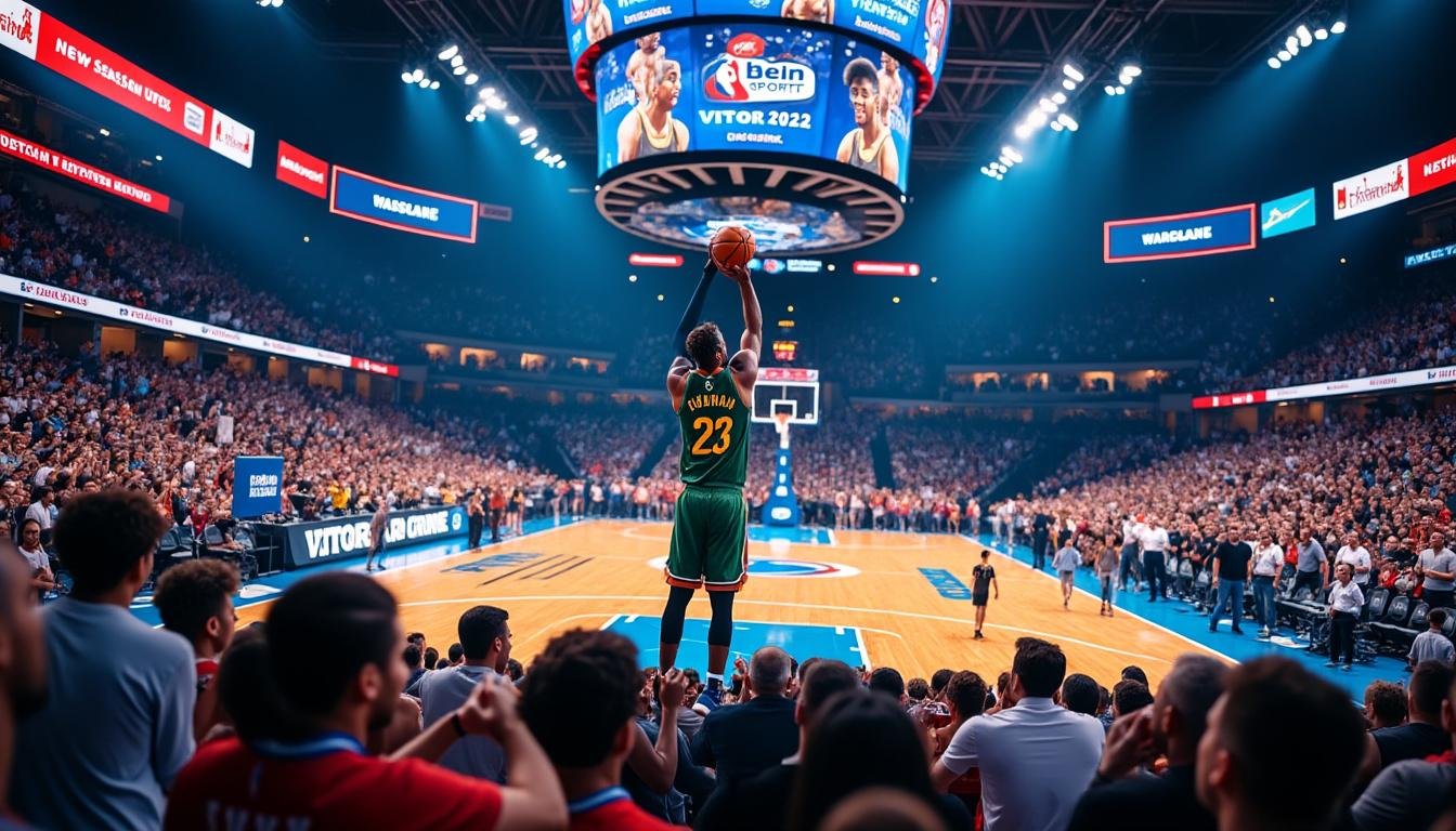 bein sports diffusera la nba en direct jusqu'en 2028 ! découvrez le début de saison remarquable de victor wembanyama et suivez tous les matchs et actualités du basketball américain en exclusivité.