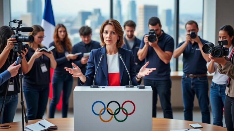 La nouvelle ministre des Sports Marina Ferrari s’exprime sur le budget sportif, les JO 2030 et les chants anti-Daesh à Nice