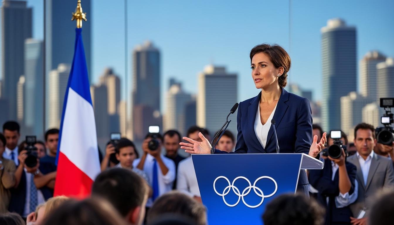 découvrez l'interview de marina ferrari, la nouvelle ministre des sports, qui aborde le budget alloué au sport, la préparation des jo 2030 et réagit aux chants anti-daesh entendus à nice.