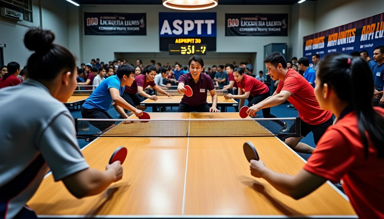 découvrez comment le tennis de table contribue à renforcer l’unité et la passion au sein de l’asptt, un club dynamique qui réunit aujourd’hui 100 licenciés autour de valeurs communes et d'une ambiance conviviale.