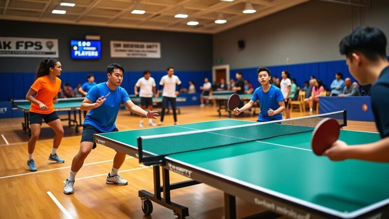 Le tennis de table : un vecteur d&rsquo;unité et de passion au sein de l&rsquo;ASPTT, qui attire désormais 100 licenciés