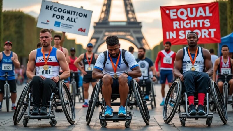 Les sportifs paralympiques expriment leur indignation : un an après les Jeux, la France peine à se reconnaître comme une nation de sport