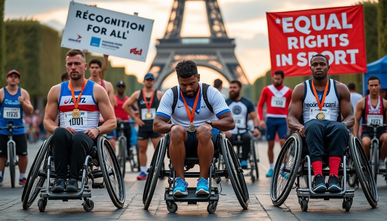 Les sportifs paralympiques expriment leur indignation : un an après les Jeux, la France peine à se reconnaître comme une nation de sport