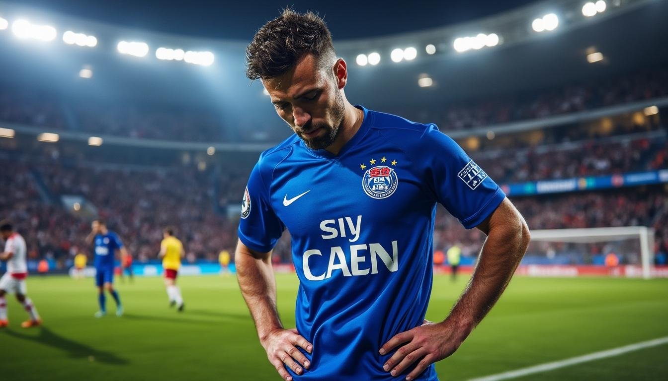 maxime d’ornano, entraîneur du sm caen, partage sa déception après le match, déclarant que son équipe n’a pas su s’imposer sur le terrain. découvrez sa réaction et son analyse suite à cette rencontre difficile.