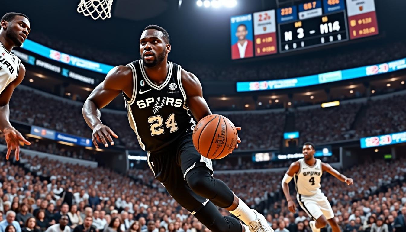 victor wembanyama impressionne lors de ses débuts en présaison nba avec les spurs, frôlant le triple double et attirant l'attention des fans et experts du basket.