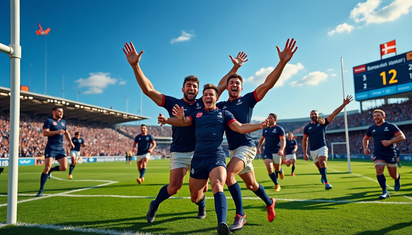 Rugby : Le XV du Corsaire triomphe sur son terrain contre Barbezieux Jonzac en Fédérale 1