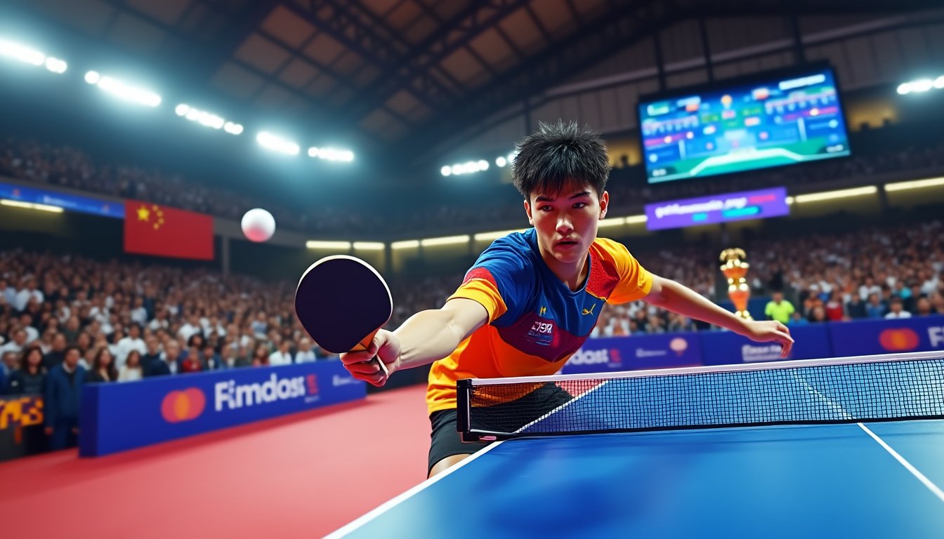 revivez la performance de coton au grand smash de pékin en tennis de table. malgré ses efforts, il n’a pas réussi à se qualifier pour la suite du tournoi. analyse et moments forts du match.