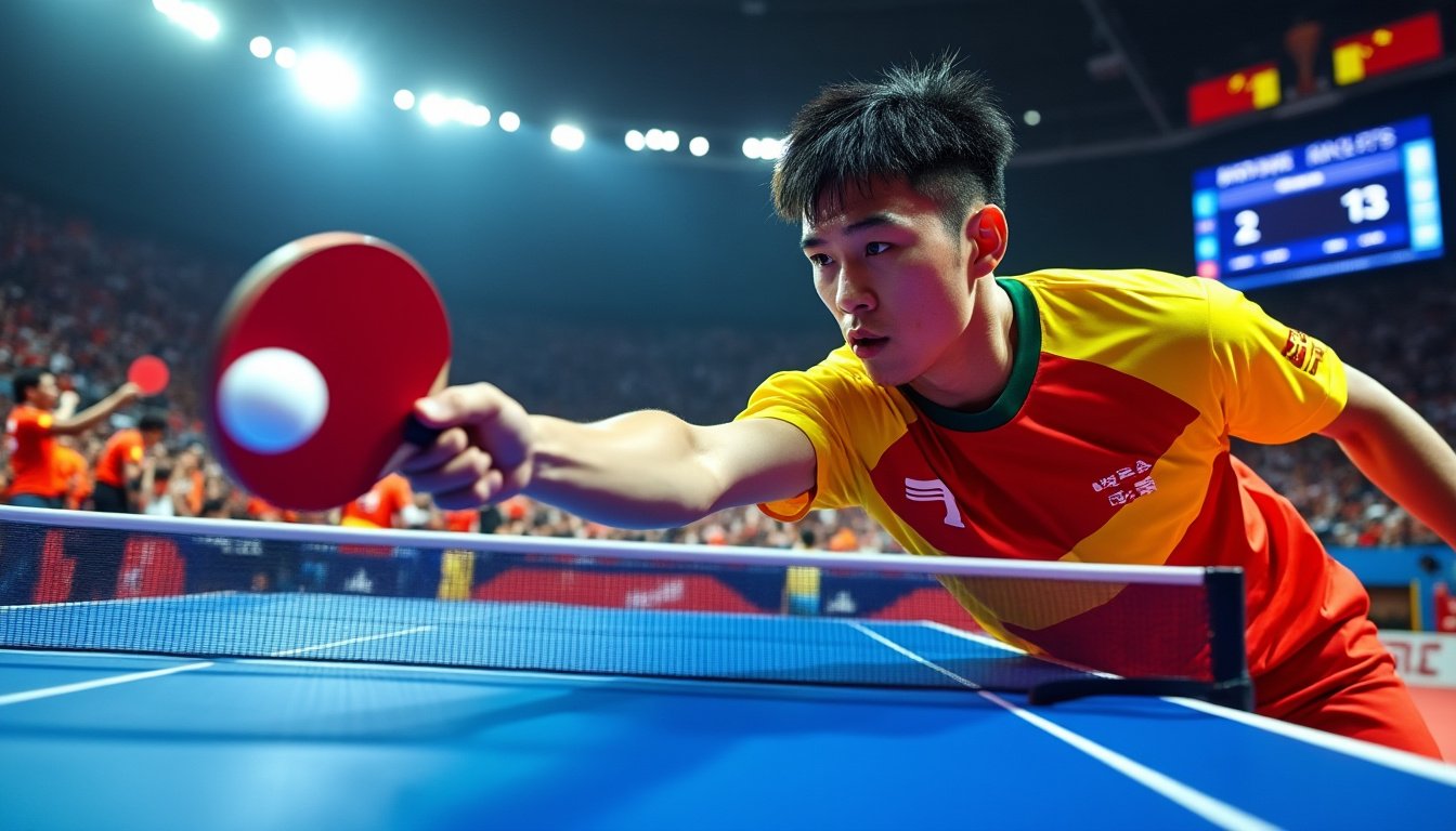 Tennis de table – Grand Smash de Pékin : La performance de Coton n’a pas suffi